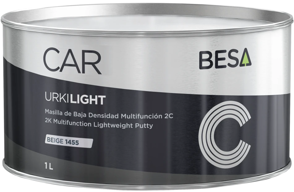 detail densidad baja para masilla light urki coche 