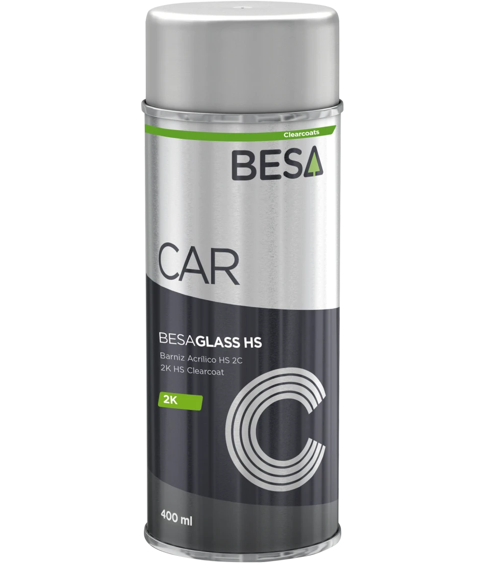 coche hs para glass detail barniz en spray besa 