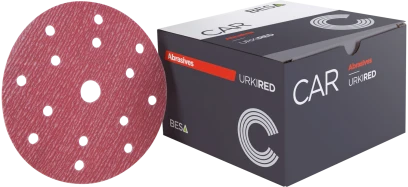 disco urki red detail abrasivos velcro 