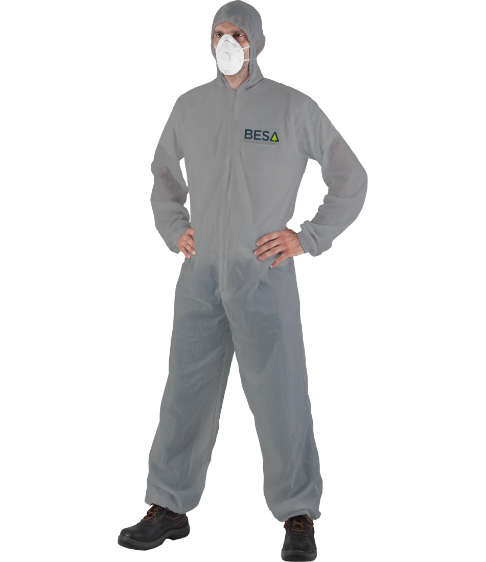 personal poliester detail gris buzo proteccion epis 