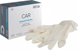 personal epis detail car guantes latex proteccion 
