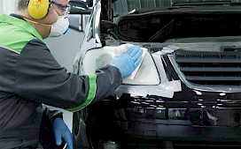 min coche faros reparacion 