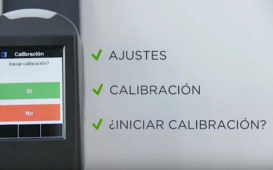 calibracion pasos espectro